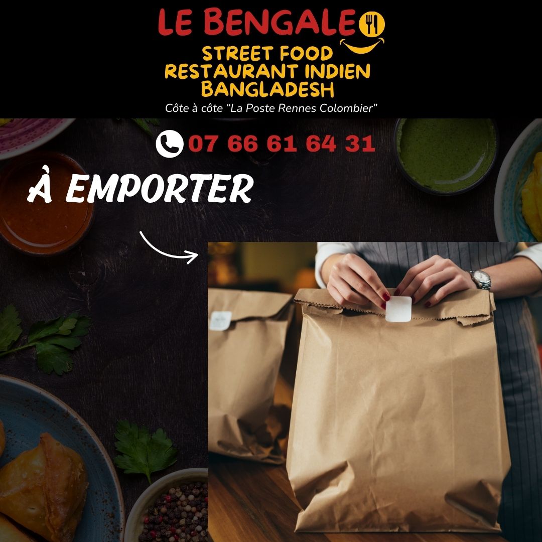 Le Bengale - Restaurant Indien & Street Food à Rennes Gare Colombier